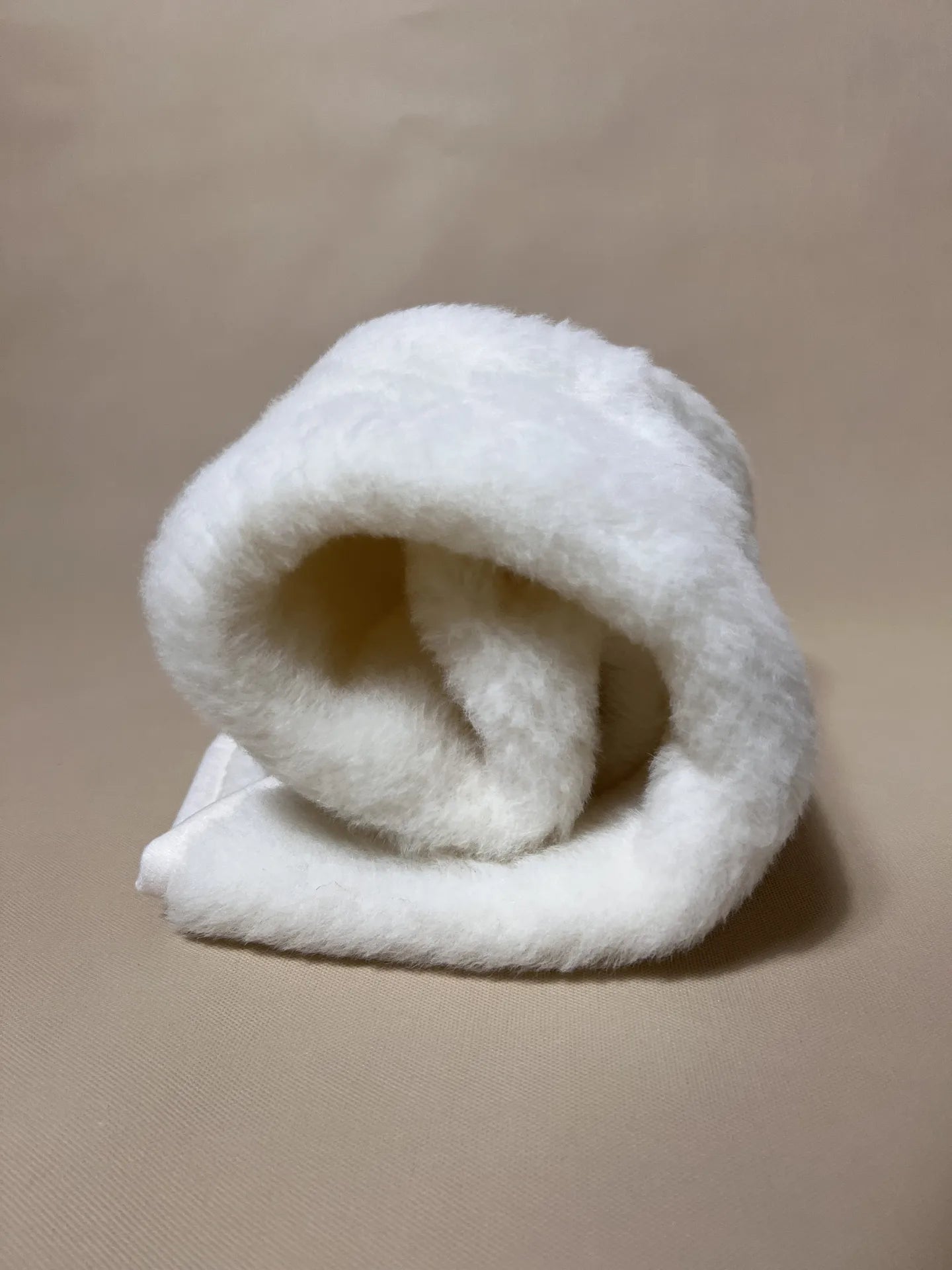 Soft cashmere pet plush blanket spread out, showcasing its unique texture for pets.
